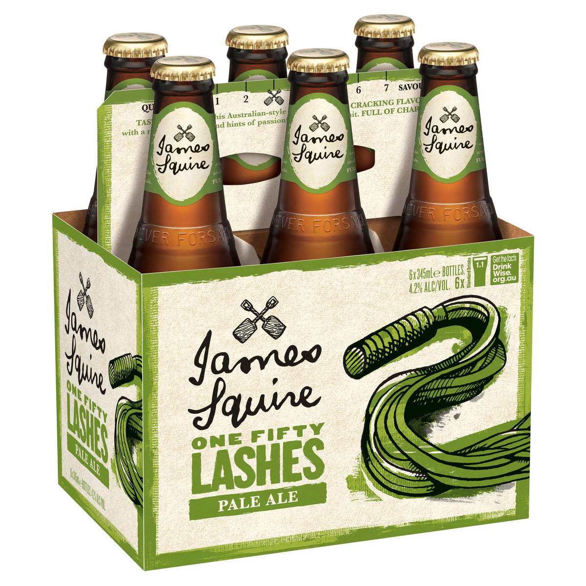 (image for) James Squire 150 Lashes (5 x 345ml)