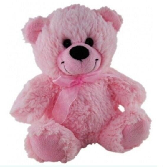 (image for) Plush Bear Light Pink (18cm) - Click Image to Close