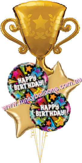 (image for) Birthday Champion Bouquet - Click Image to Close