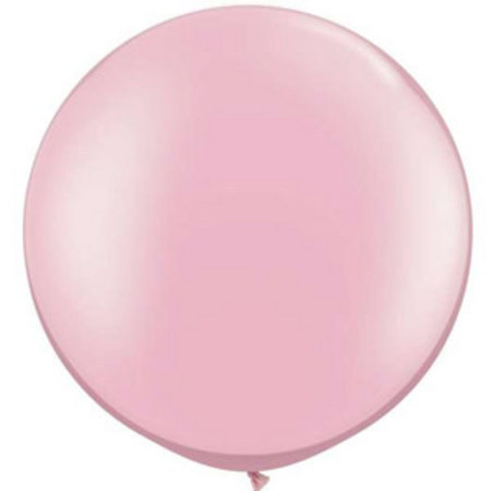 (image for) Round Latex Balloon ~ Pink (Float time 48 hrs) - Click Image to Close