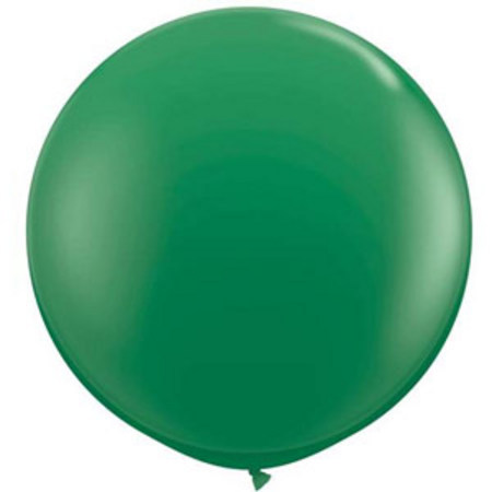 Round Latex Balloon ~ Green (Float time 48 hrs)