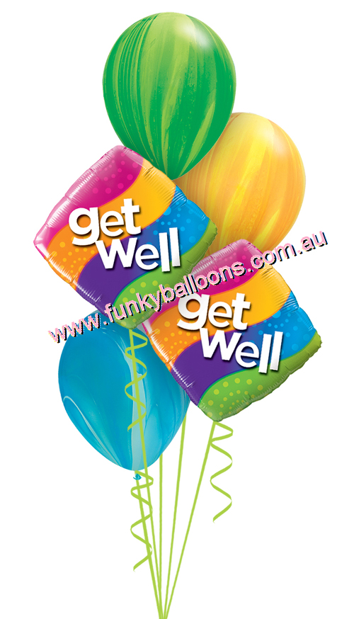 Get Well Colourful Bouquet