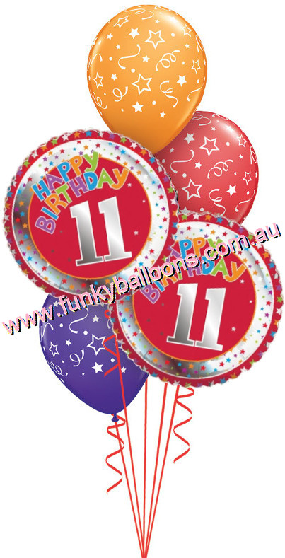 (image for) 11th Birthday Stars Bouquet